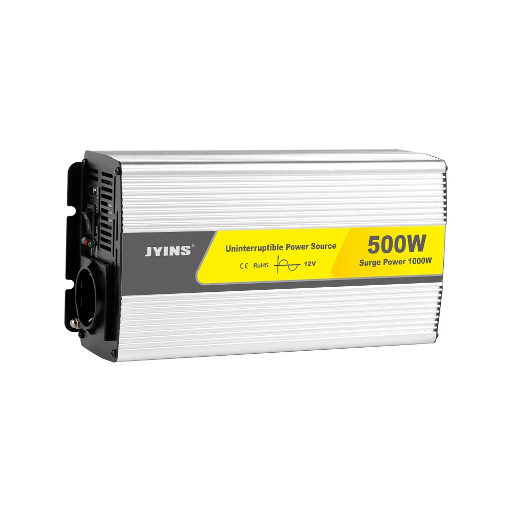 

500w 1000w 1500w 2000w 2500w 3000w ups 12v 24v 220v power inverter with charger