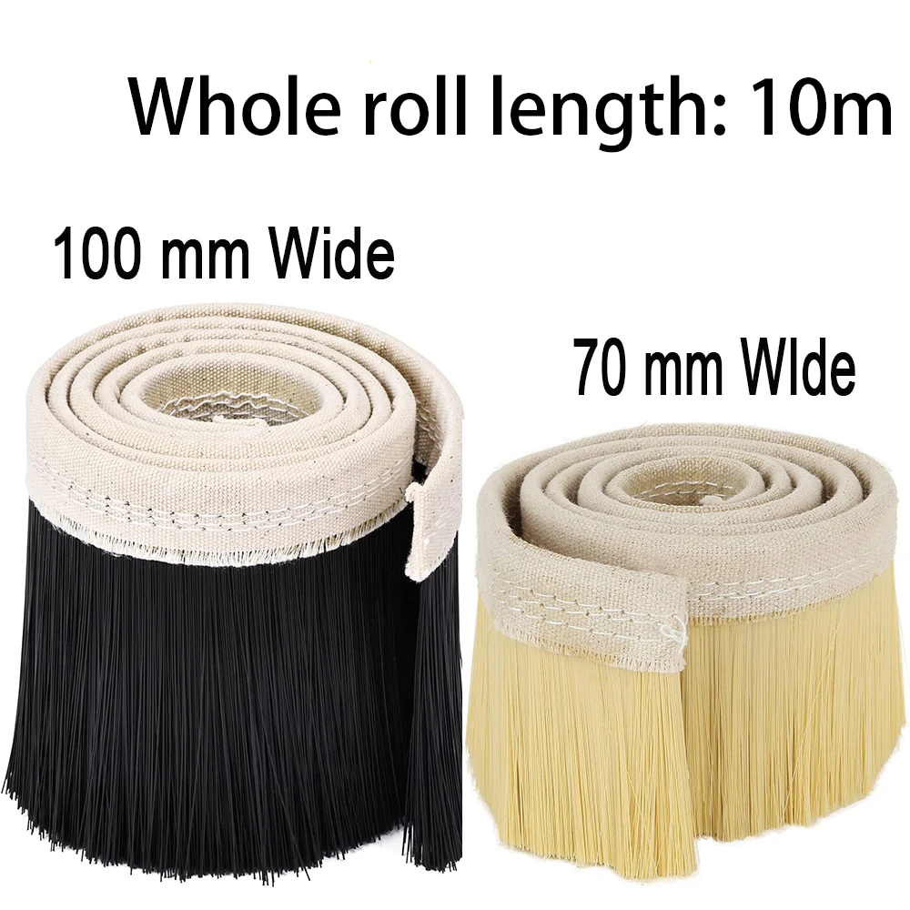 Dust Shoe Strip Brush 100/70 mm for CNC Vacuum Cleaner Engraving Machine Dust Cover for CNC Router Spindle Motor Milling Machine