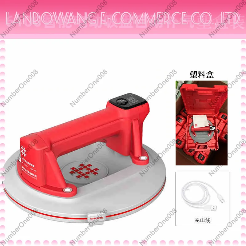 Electric Suction Cup 6100 260kg Heavy Duty, Automatic Air Replenishment Vacuum Lifter for Tile Glass Stone Handling
