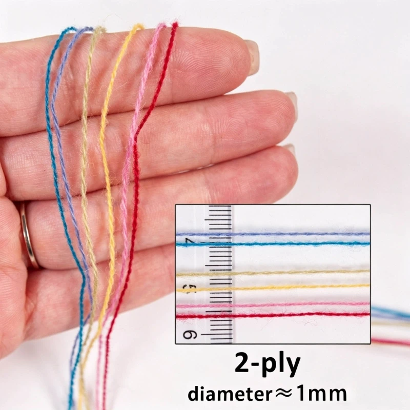 48 Color Wool Darning Yarn Set For Mending Sweater Sock Knitwear And Patchwork JOMD