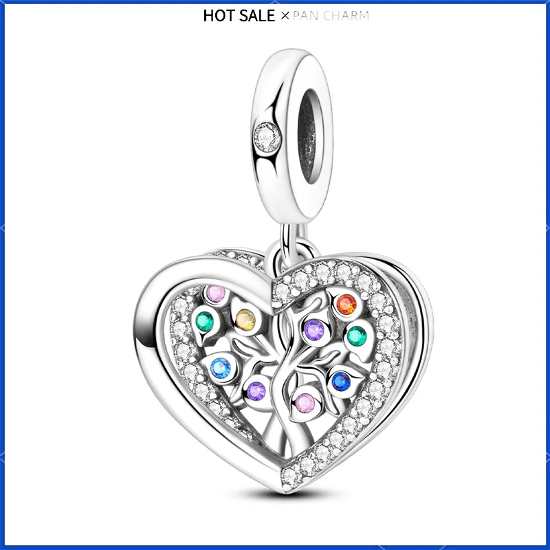 

Подвеска в форме дерева из стерлингового серебра 925 пробы, подходит для ювелирной цепочки индивидуального дизайна, идеальный подарок для женщин