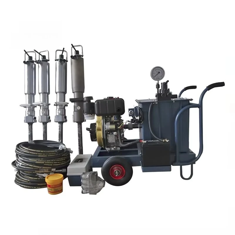 Hydraulic Stone Splitting Machine For Rock And Natural Stone Demolition Splitter
