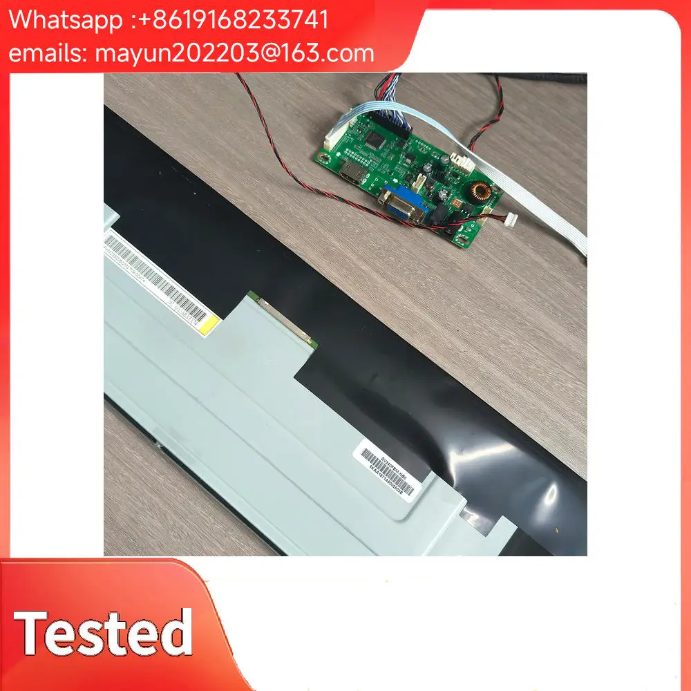 24 Inch 1920 * 360 Supermarket Arcade Cabinet Stretched Bar LCD Screen with SD Driver Board and Aluminum Frame for Advertising D