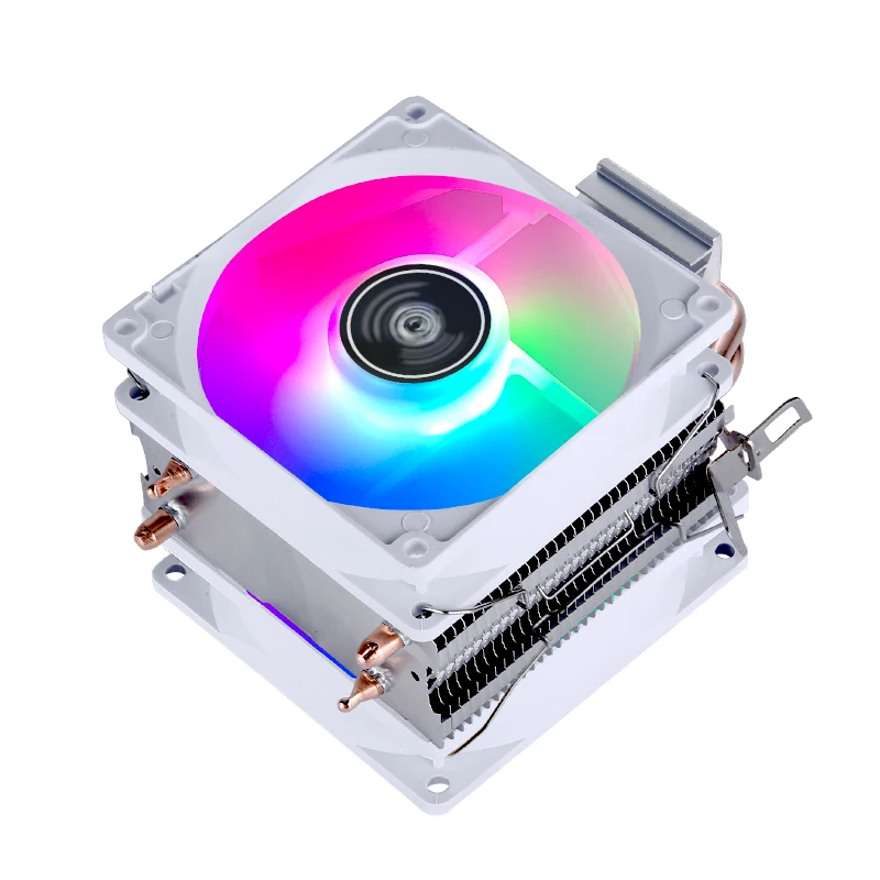 XUANFENG Chłodzenie Komputerowe Procesora 2/4/6 Heat Pipe Wentylator Chłodzący CPU Chłodzony Powietrzem Kompatybilny z LGA2011 x99 E5 2066 115x 1200 1700 AM4 — zdjęcie 6