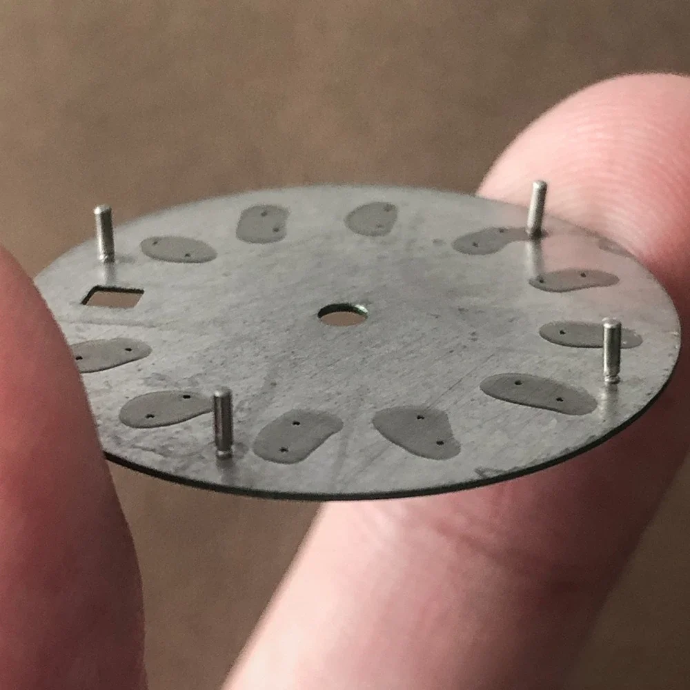 قرص غير معقم للحركة تصنعه بنفسك ، ساعة محسنة ، أخضر ، أزرق-أخضر ، توهج ليلي ، ، NH35 ، NH36 ، NH38 ، NH70