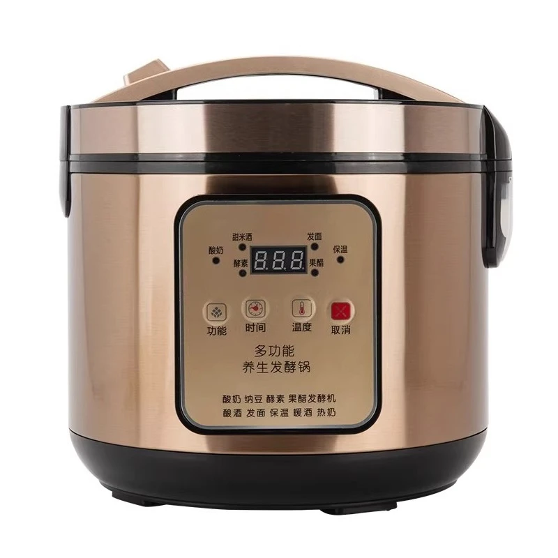 

Машина для приготовления йогурта, бытовая маленькая автоматическая машина для коммерческого использования большой емкости 6 л, машина для ферментации йогурта, машина для клейкого рисового вина