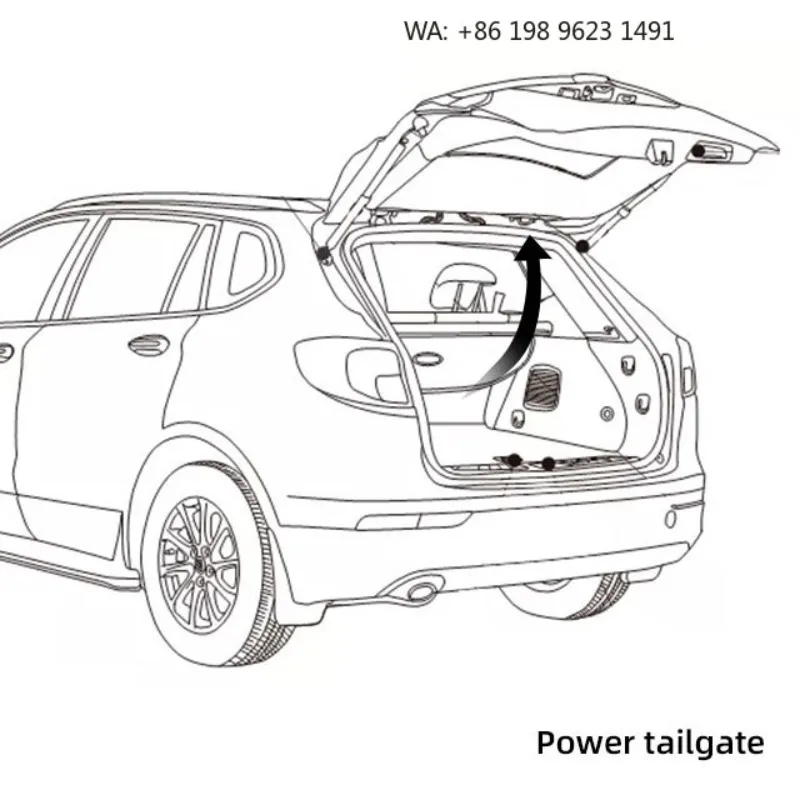 Customized Automatic Trunk Door Lock Power Tailgate for CHERY TIGGO 7 Trunk Smart  Tailgate Liftgate PLUS/TIGGO 8