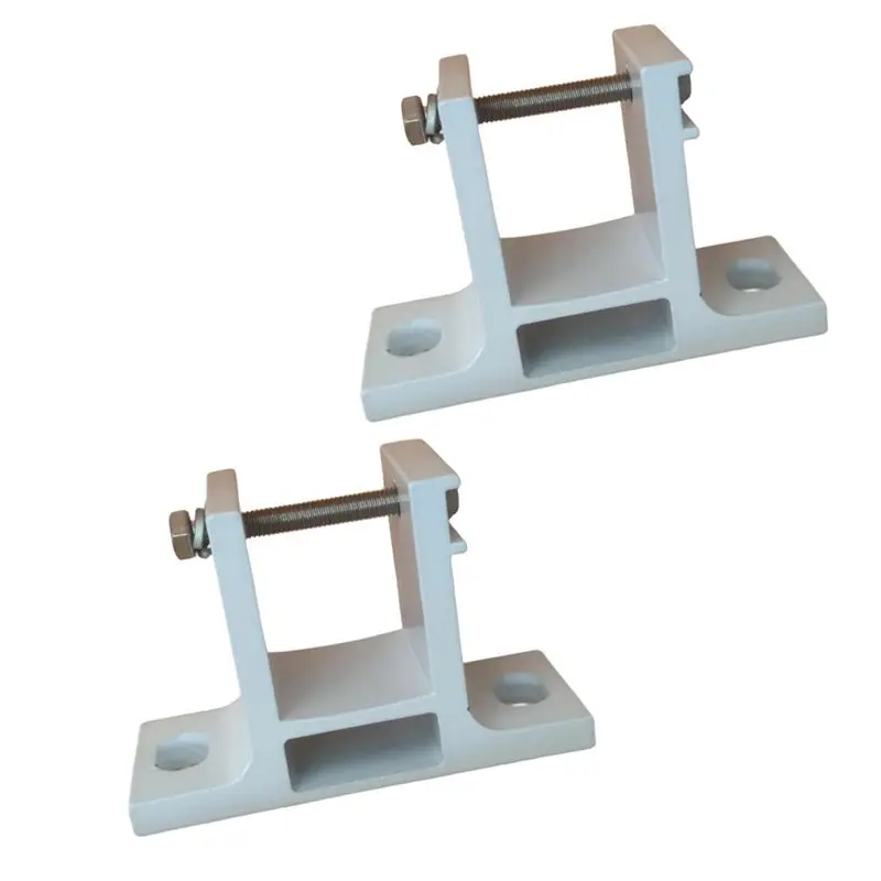 ABAE-For Garden For Porch Sunshade Support 2 Pieces Awning Canopy Bracket Wall Mounting Fittings For 40X40mm Square Tubing