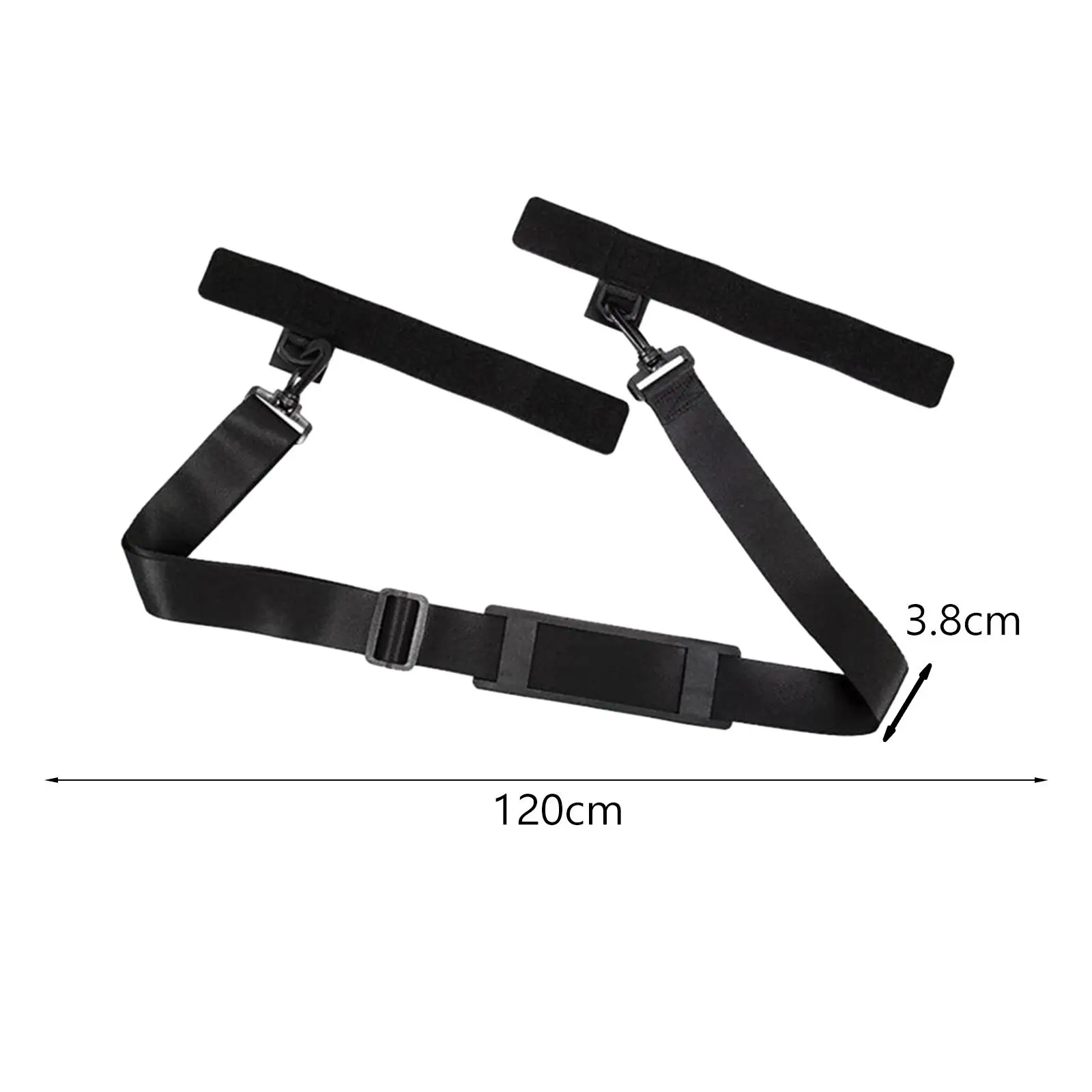 Portable Fishing Rod Belt Elastic Shoulder Strap Rod Holders Fishing Rod Accessory for Boat Freshwater Saltwater Outdoor view 3