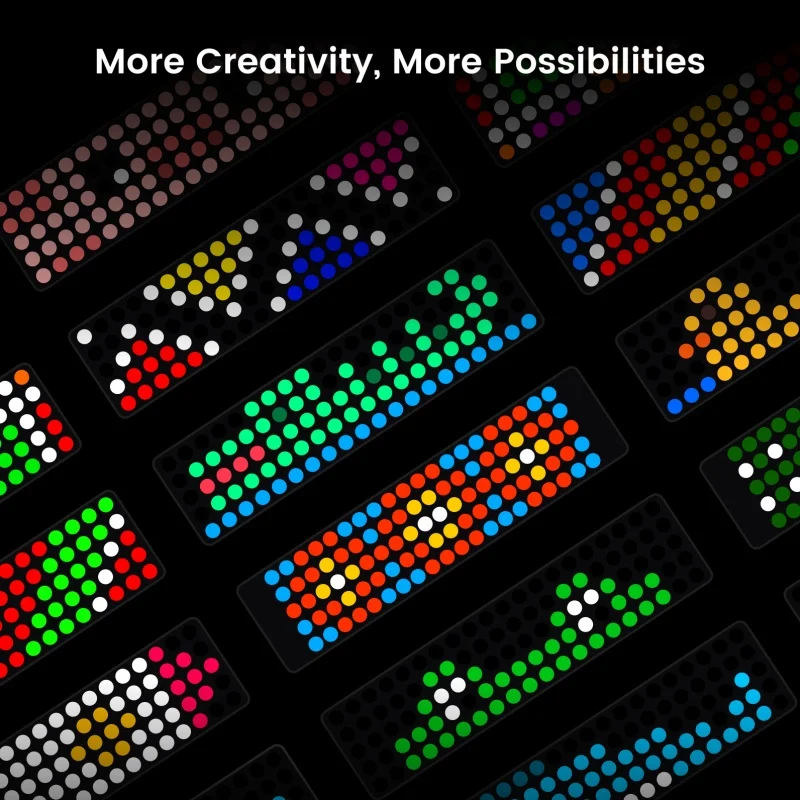 YEELIGHT Cube مصباح ذكي لايت ضوء ديناميكي RGB واي فاي اتصال بلوتوث 16 مليون لون مزامنة الموسيقى APP التحكم الذكي