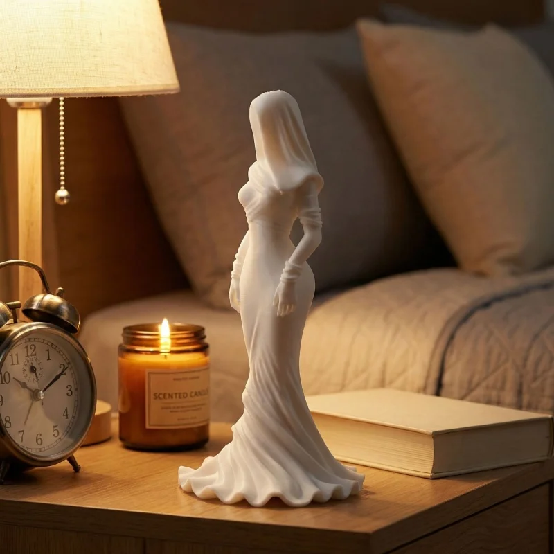 3D Printing Elegant Faceless Women Like Home and Office Desktop Artworks Decoration