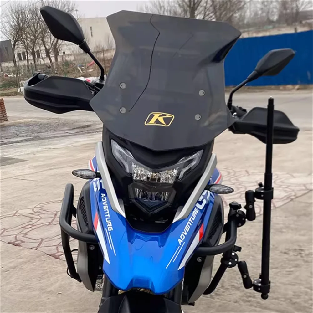 500X windshield modification For KOVE 525x 500x 400x front windshield glass and windshield panel can be installed without damage