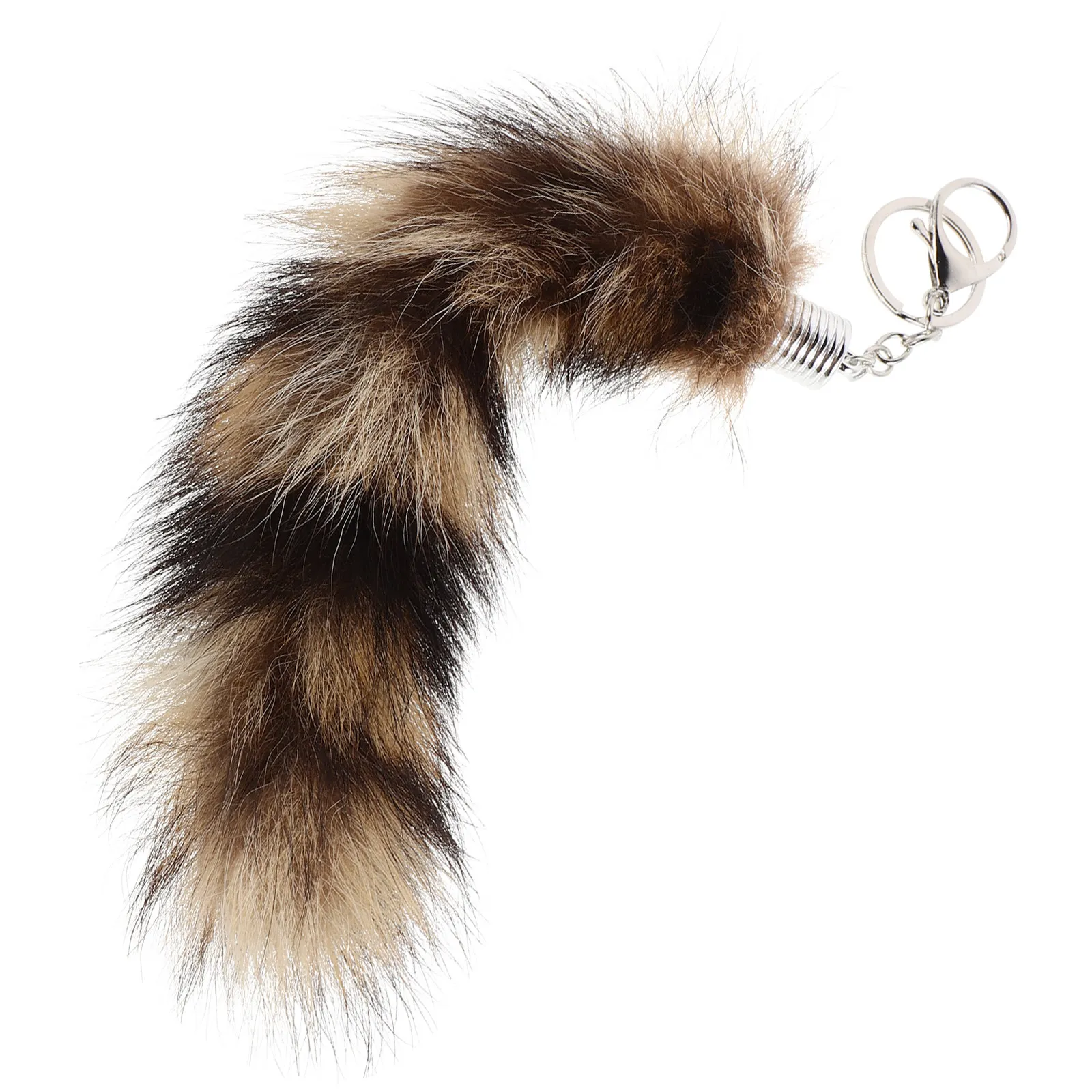 

Oversized Adorable Faux Fox Tail Keychain for Handbag Backpack Keys Cosplay Costume Accessory Animal Bag Pendant Trendy Fashion