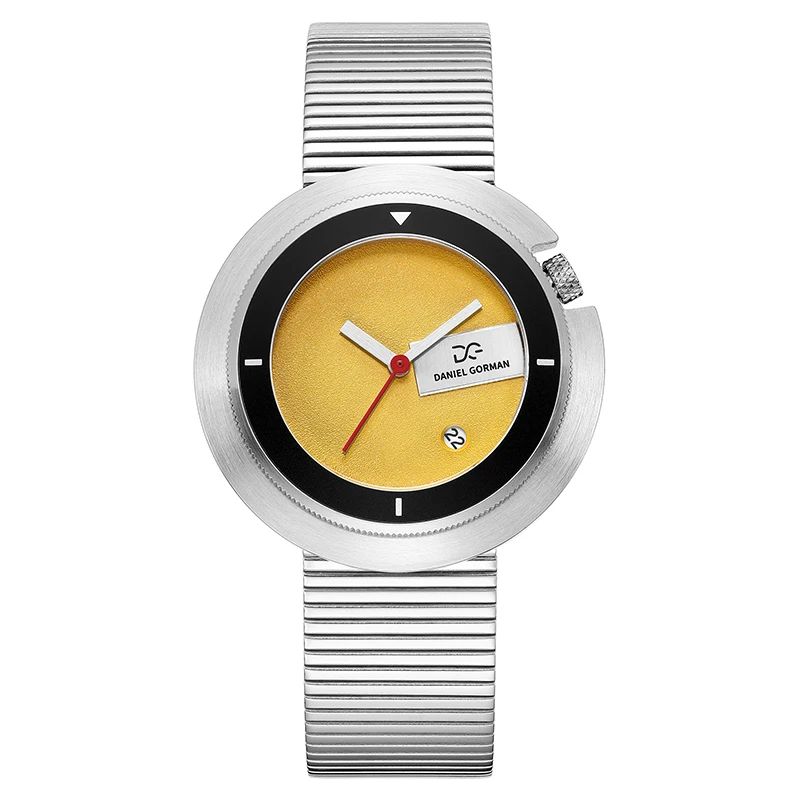 

Защитный вращающийся безель DG9317 для часов, модный уникальный корпус для кварцевых наручных часов Daniel Gorman 2026