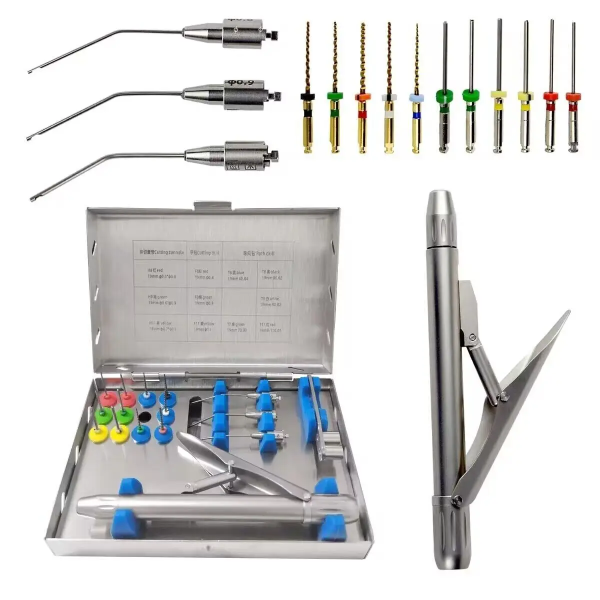 

Dental Root Canal File Extractor Endo Broken Files Removal System Holder Tools