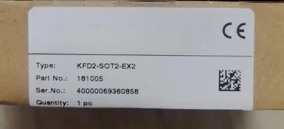Brand New Original Switch Amplifier KFD2-SOT2-Ex2 Fast Delivery