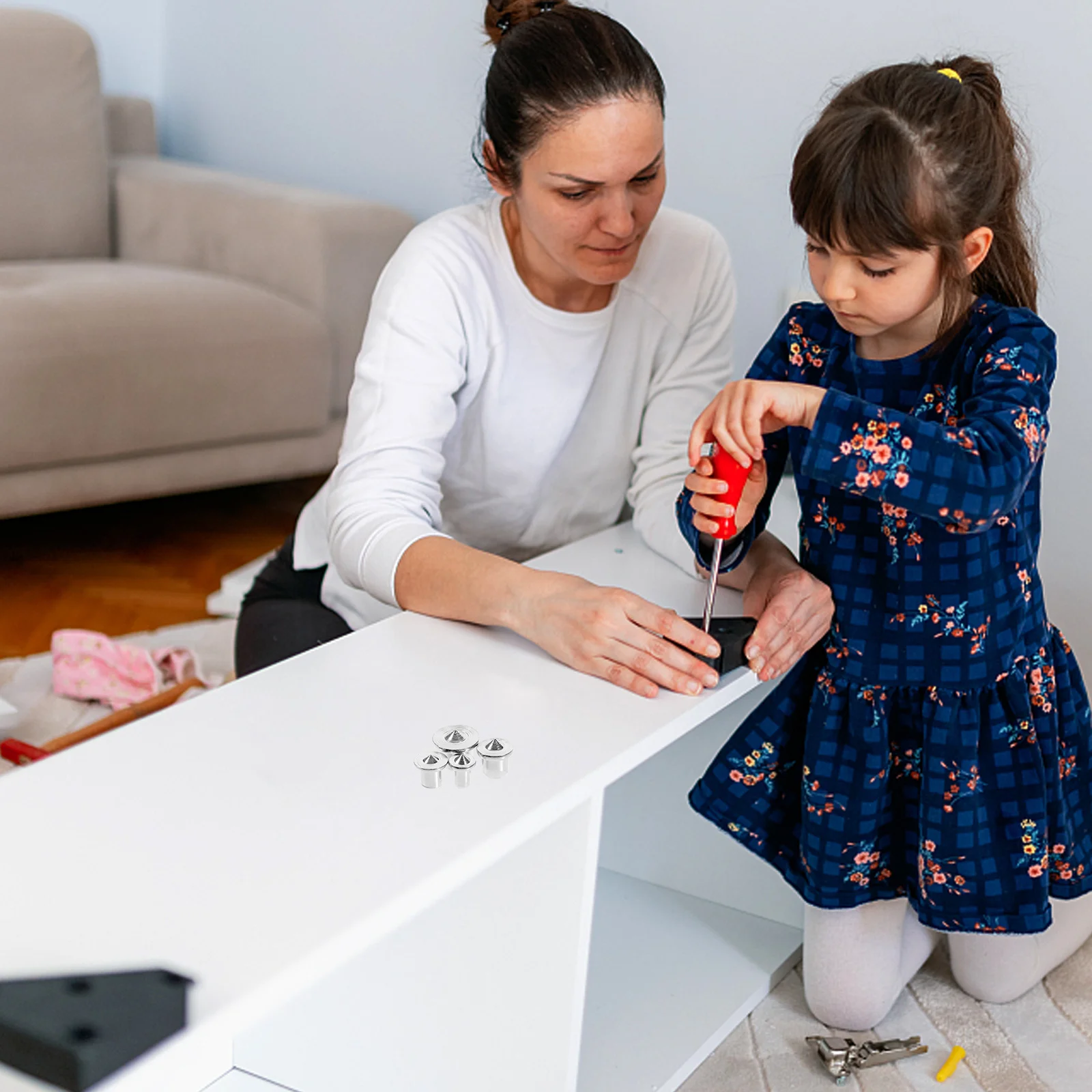 

4Sets Dowel Center Transfer Plugs Wood Pins 6mm 8mm 10mm 12mm for Woodworking DIY Drill Hole Positioning Precision Tool