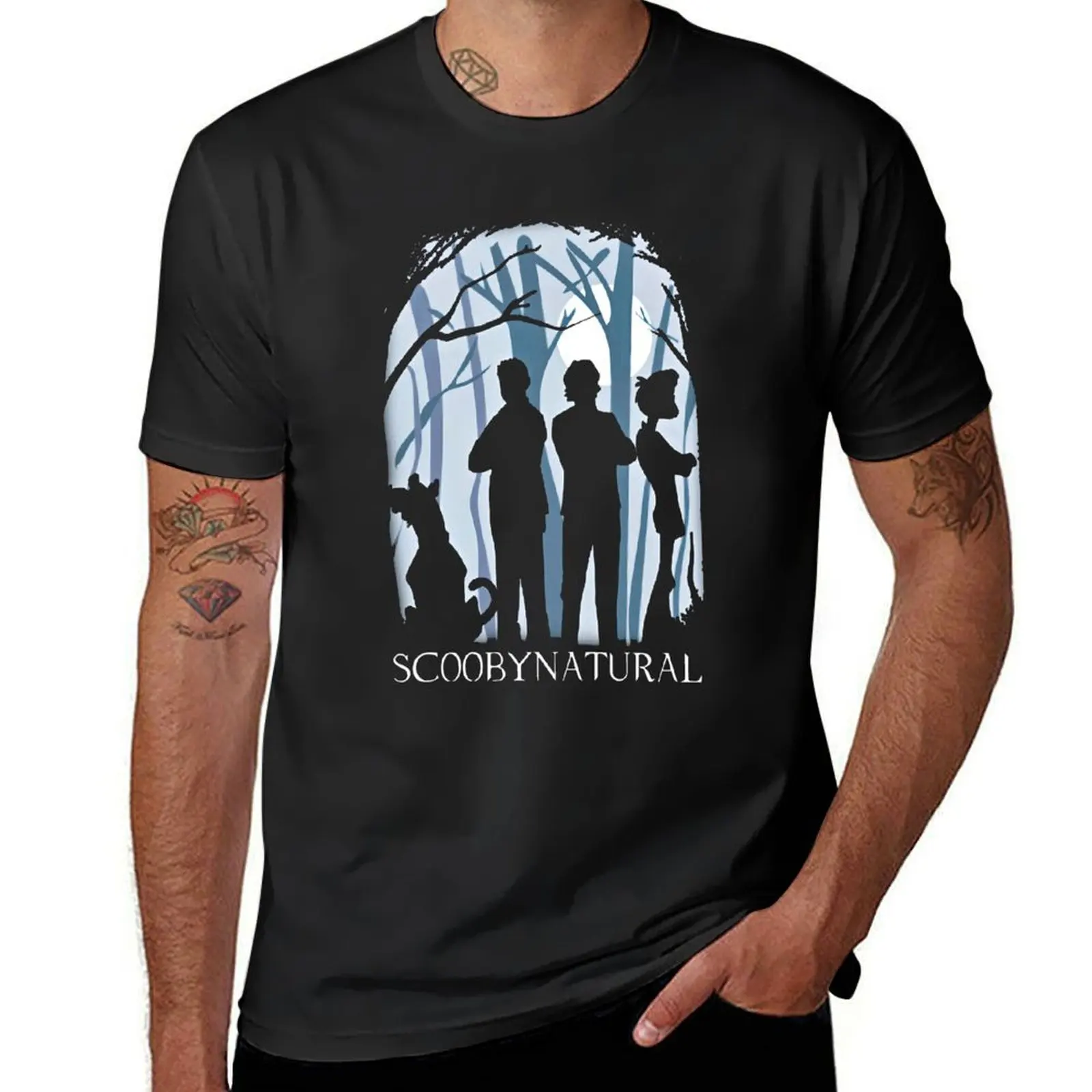 

Scóóbnátural The Forest Gift Idea Simple Graphic Women Trending Fashionable Unisex Tee Trending T-Shirt