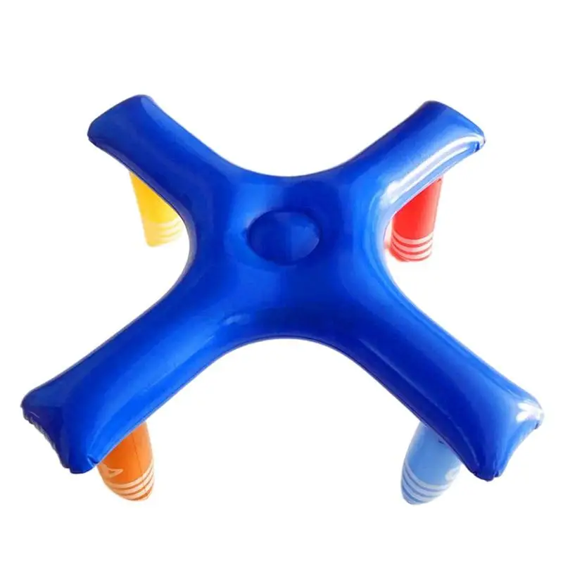 Inflatable Throwing Ferrule Swimming Pool Toys Toss Game Kids Family Interactive Games Outdoor Beach Summer Water Fun Toy