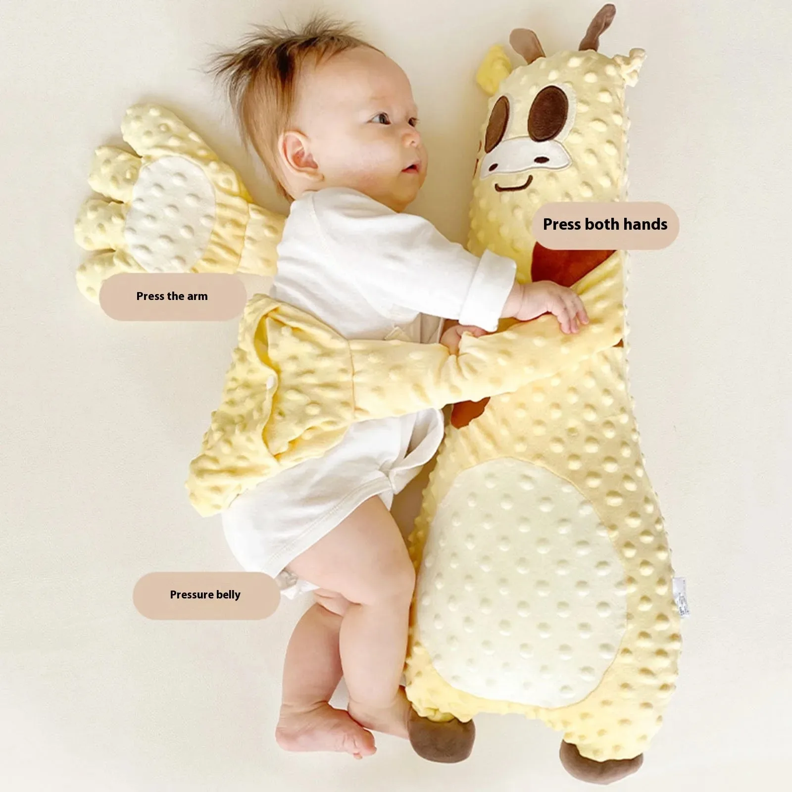 Hot Toddler Pillowcase Boy Baby Patter For Sleep Baby Startle Prevention Sleep Aid Companion Third Gear Silk Pillowcase For Kid