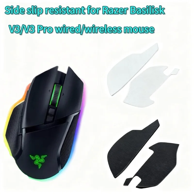 Pieds De Souris De Remplacement Pour Razer Basilisk V3 X HyperSpeed - Autocollants En Caoutchouc Souple