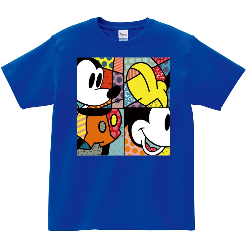Disney Mickey Mouse naszywki samoprzylepne na ubrania DIY Cartoon naprasowanki naklejki na ubrania drukowany wzór winylowy nadający się do prania