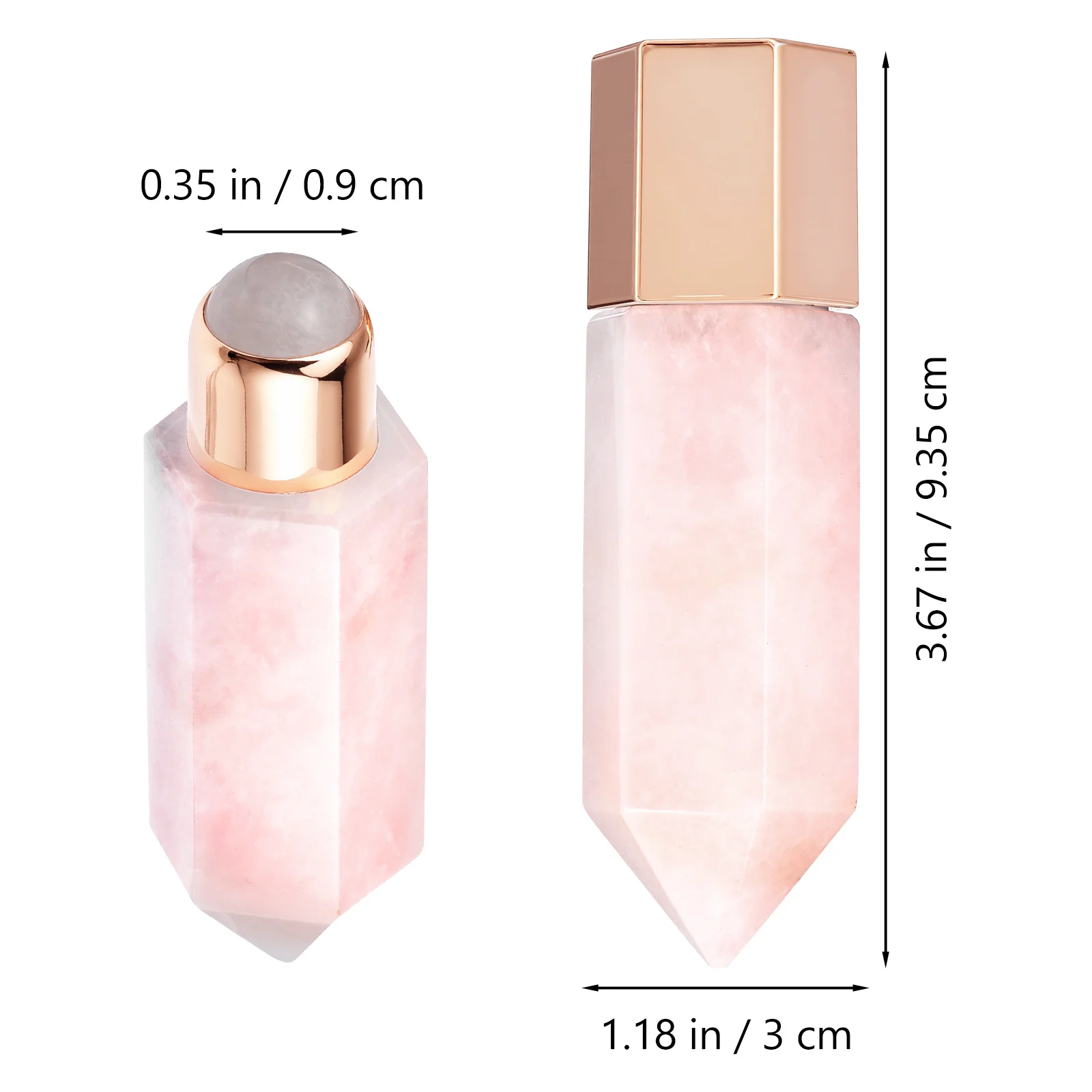 كريستال الوجه الأسطوانة أداة العناية بالبشرة غرامة زجاجة زيت الوجه مدلك جهاز الجمال كشط مجلس تعزيز الدورة الدموية