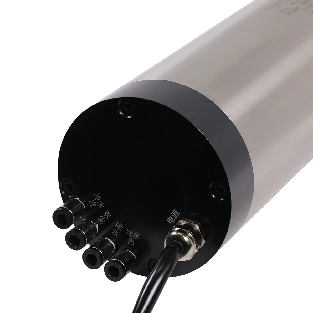 Hochgeschwindigkeits-CNC-Spindelmotor mit 7,5 kW und 24000 U/min, 800 Hz, 380 V, ER25, zum Polieren von GDK100-24Z/7,5