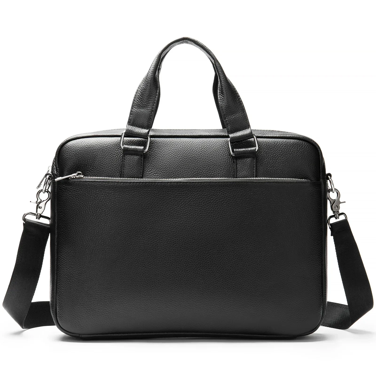 

2025 New Fashion Laptop Bags Cow Genuine Leather Men's Briefcase Luxury Brand Male Handbags Messenger 14 Inch Computer Bag