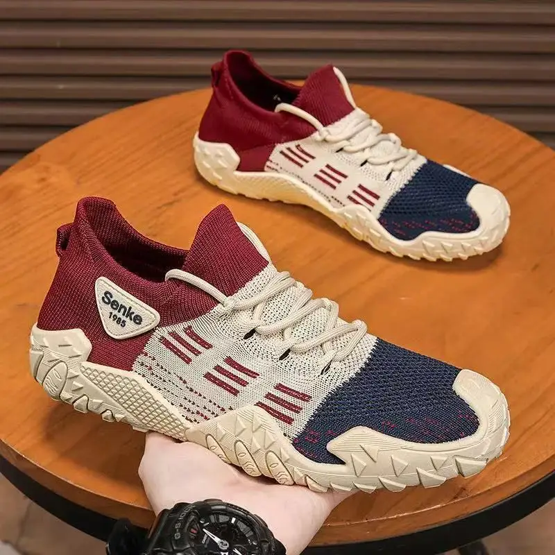 2026 Men's Summer Mesh Breathable Sports Casual Shoes Outdoor Running Shoes New Style Comfortable Sneakers for Men