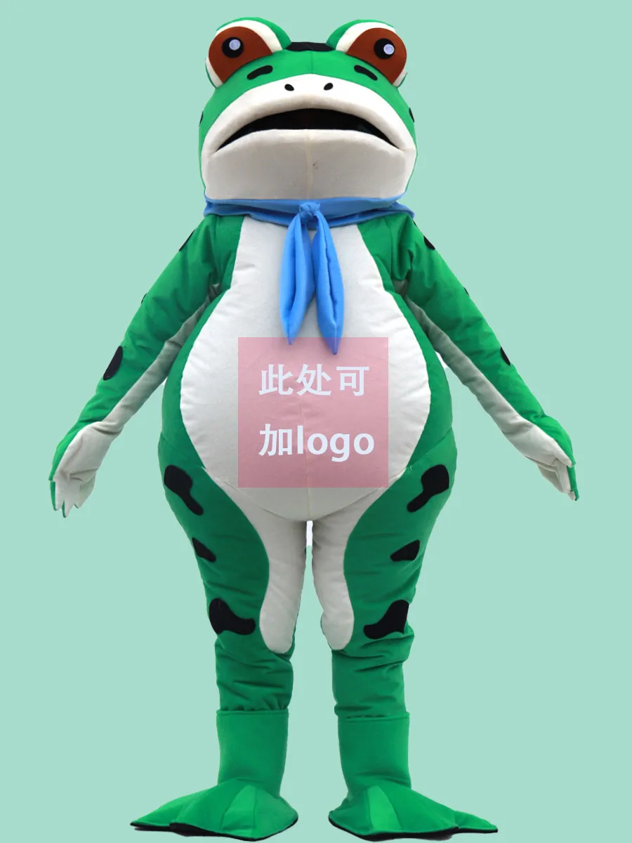 Summer Solitary Frog Cartoon Inflatable Doll Clothing Summer Funny Doll Clothing Toad Frog Clothing Doll