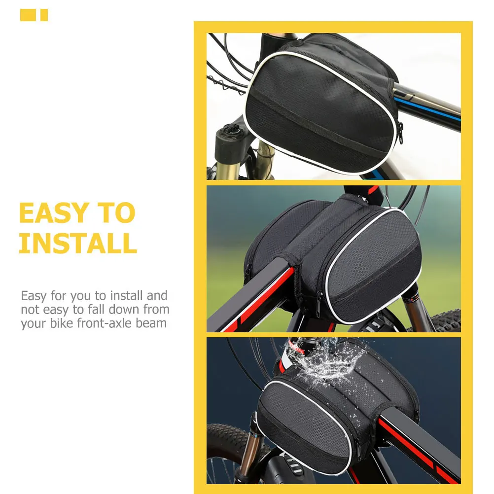 

Mount Bike Bag to Store Cycling Equipment Saddle Bicycle Bags for Bikes Front Man