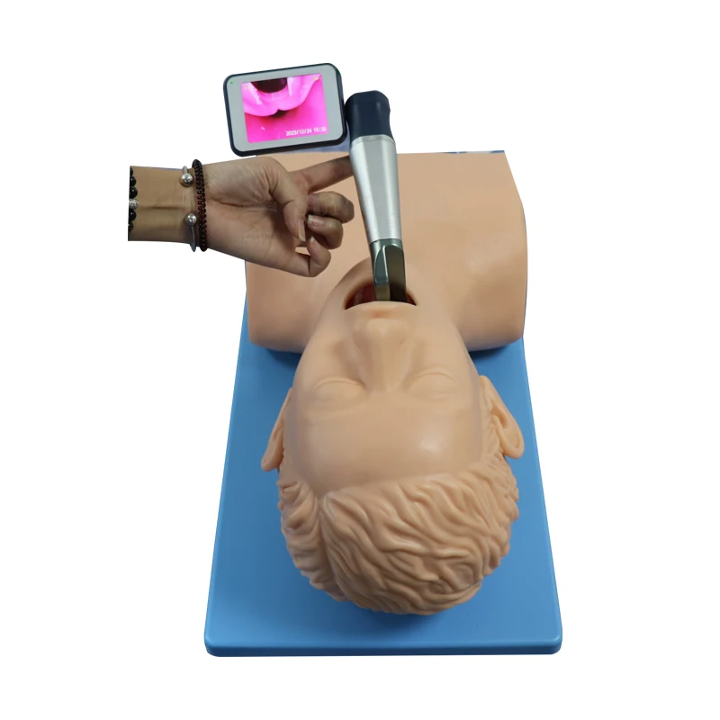 SY-P020N Video laringoscopio portatile con display da 3'' Video laringoscopio ORL con 6 lame riutilizzabili