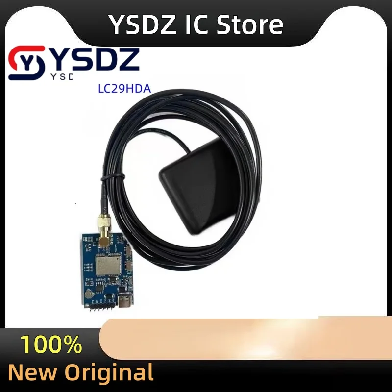 

Модуль LC29HDA RTK: Дифференциальный GPS/Beidou GNSS-позиционер, двухчастотный (L1+L5), высокоточная направленная навигация