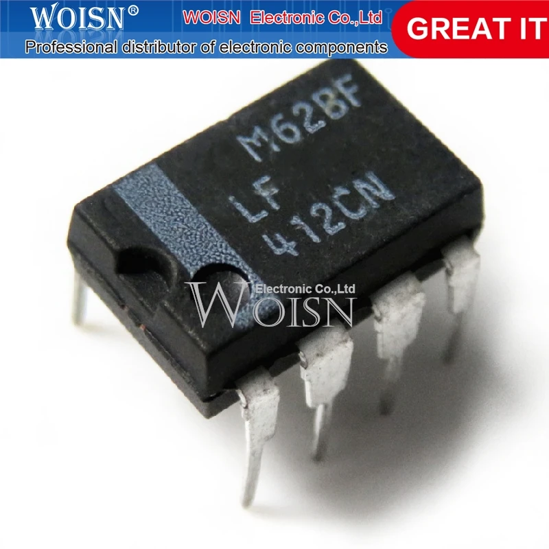 100pcs/lot LF412CN LF412 DIP-8