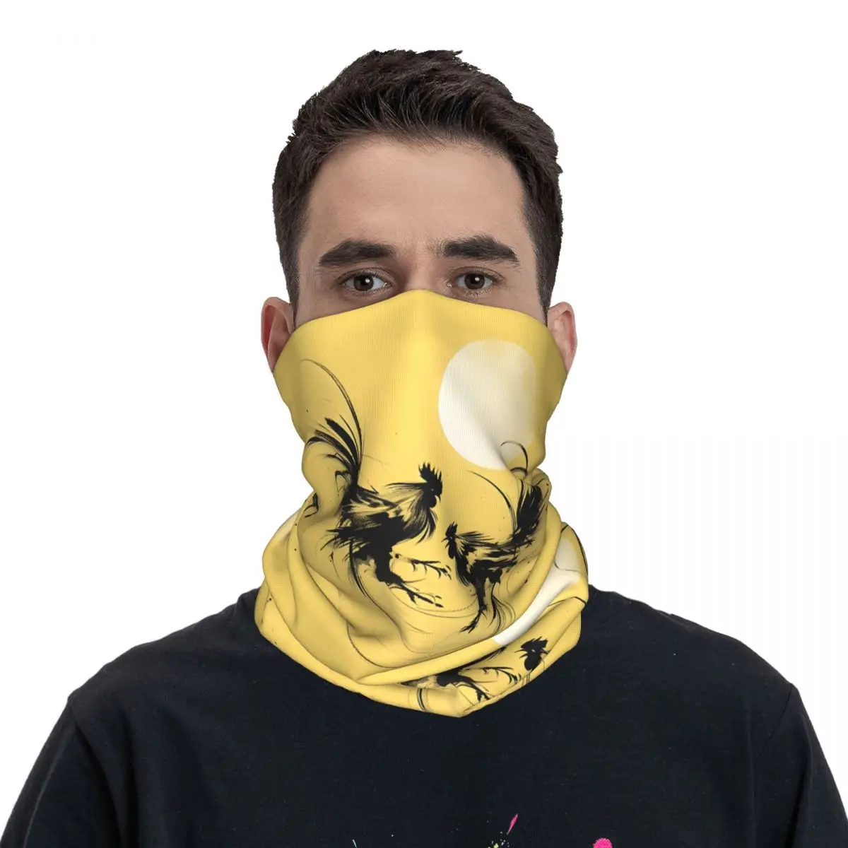 De Vechters Sticker Sjaal Halsdoek Hals Mondmasker Polyester