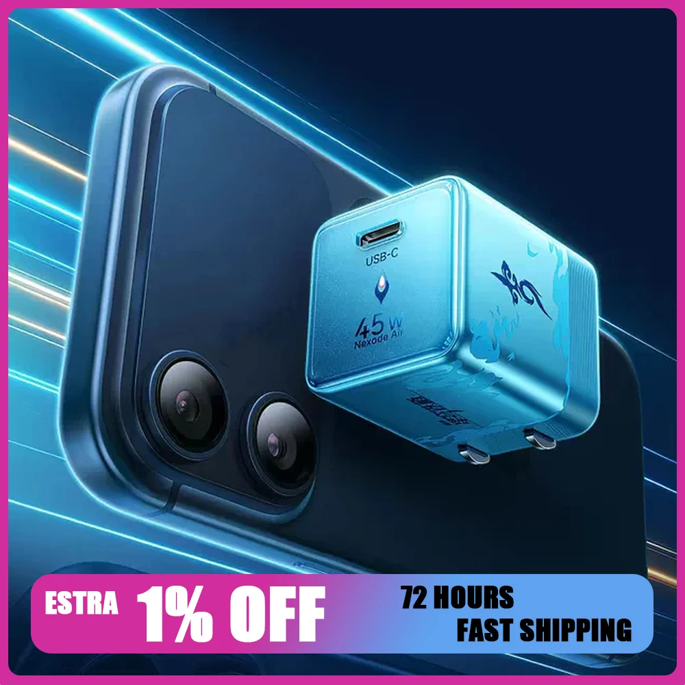 UGREEN Honkai Star Rail Yao Guang X840 45W USB-C GaN Fast Charging Charger Portable Compact Travel Foldable Plug Wall Charger