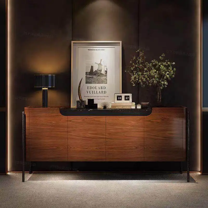 

Wood Drawers Living Room Cabinets Oak Brown Modern Display High Living Room Cabinets Storage Retro Muebles Para Hogar Furniture