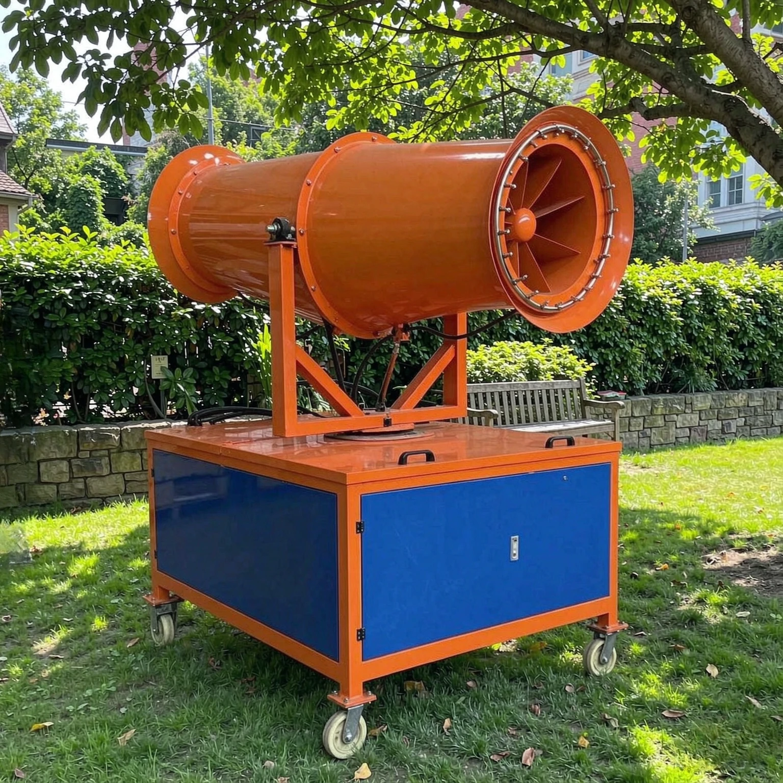 Wholesale Mining Site Demolition Site Port Terminal Fog Cannon Machine Adjustable Spray Angle Mist Cannon Machine Factory Price