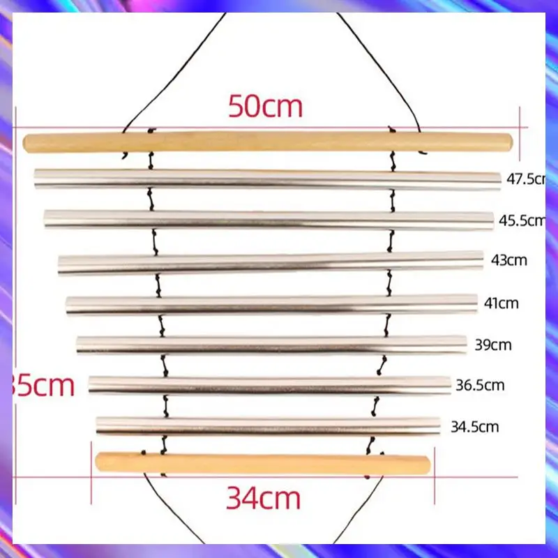 

L71A Outdoor Wind Chimes Sound Therapy Professional Therapy Percussion Instruments Handheld Wind Chimes