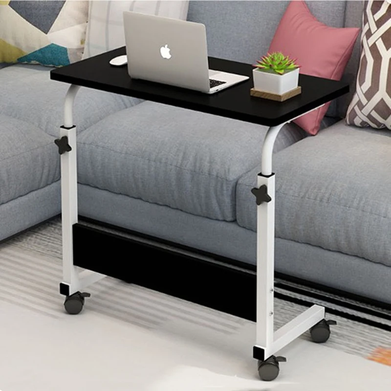 

Table For Laptop Folding Furniture Nordic Side Table With Wheels Bedside Sofa Bed Home Removable Adjustable Laptop Notebook Desk