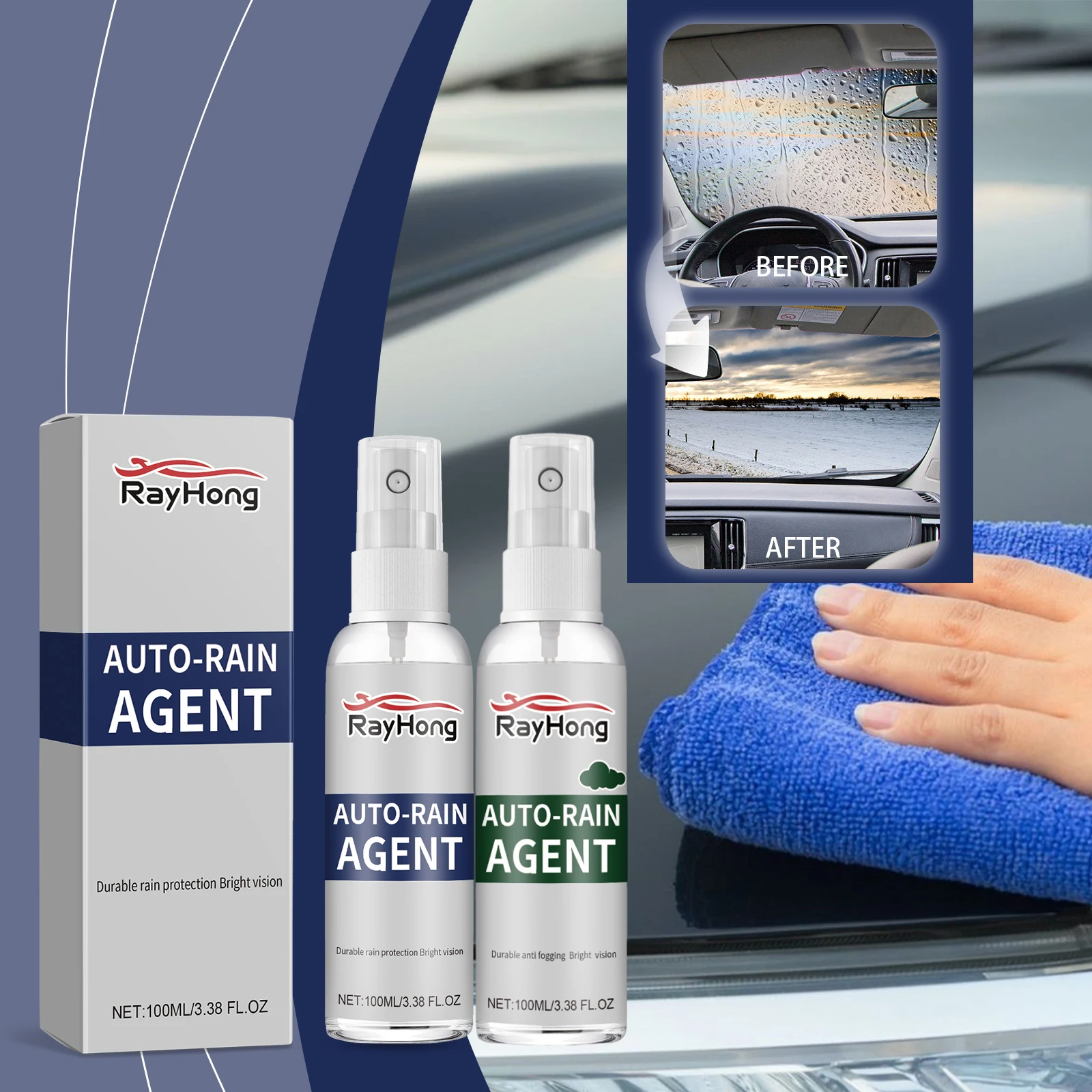 

Водоотталкивающий спрей, противодождевое покрытие для автомобильного стекла, гидрофобная защита от дождя, жидкая зеркальная маска для лобового стекла автомобиля, авто нано-краска