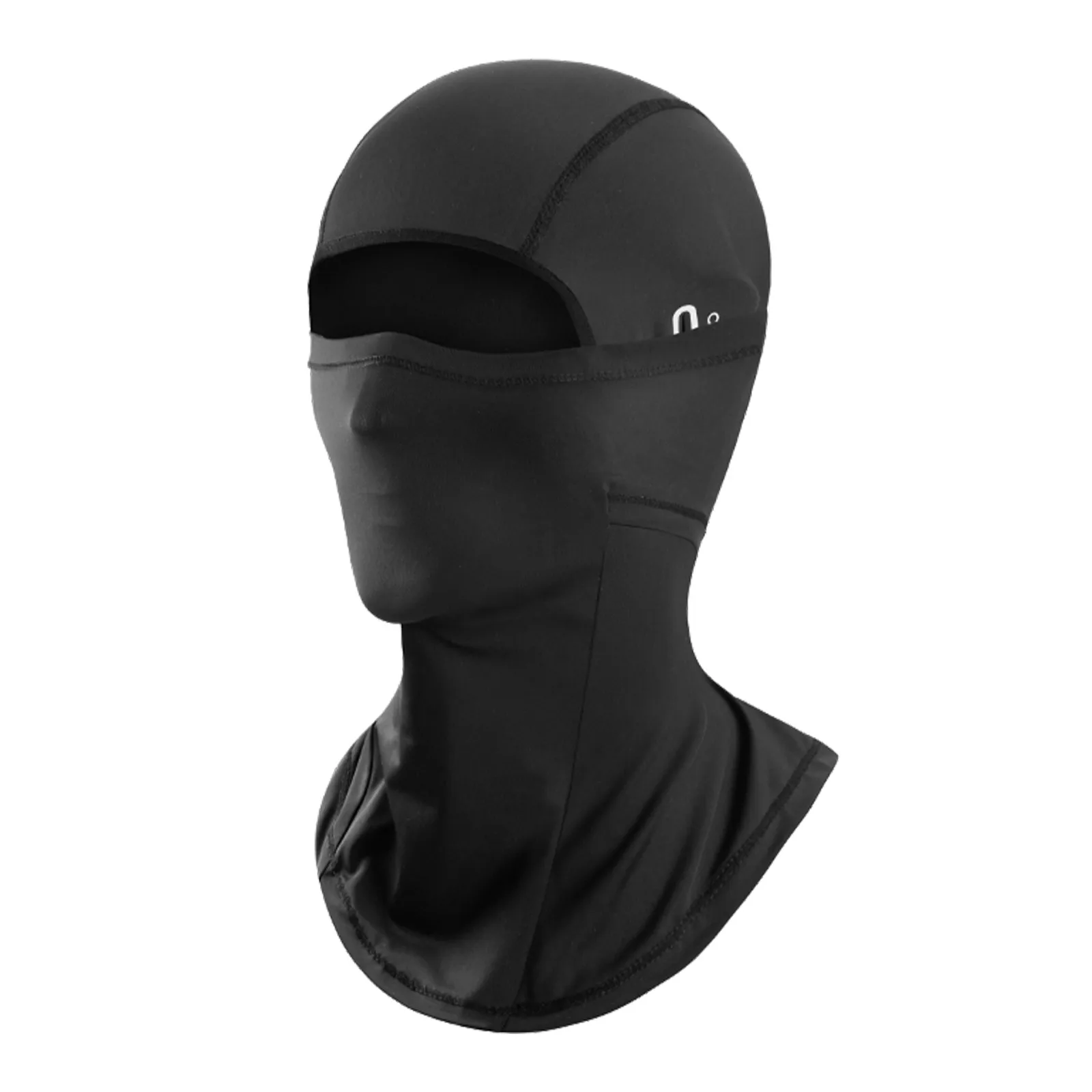 Summer Ice Silk Cool Touch Balaclava UPF50+ Sun Protection Neck Mask Quick Dry Glass Cutout for Cycling Fishing Hiking Travel