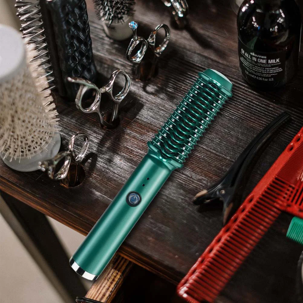 

Portable 25W USB Mini Hair Straightener Curling Iron Quick Heat Travel Size Styling Tool Anti Scalding Hair Care Device