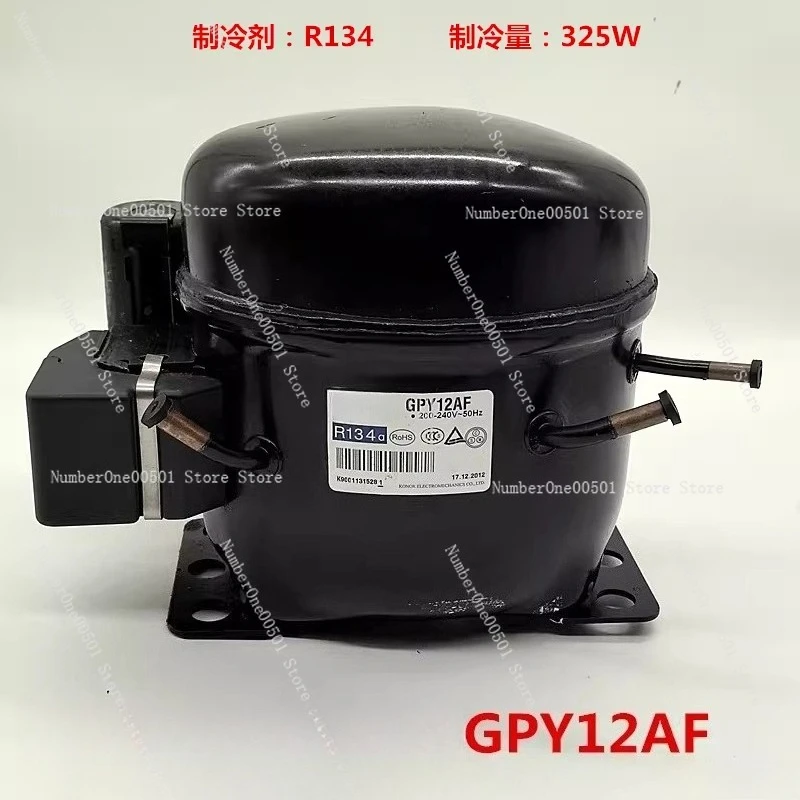 

Новый компрессор для холодильника и морозильника GPY12AF GQR70AA QDH126, хладагент R134