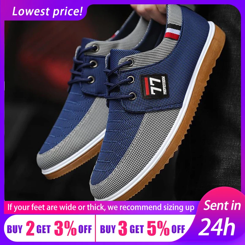 New Stylish Mens Casual Shoes Spring Sneakers Shoes for Men Outdoor Running Minimalist Walking Shoes Lightweight and Breathable