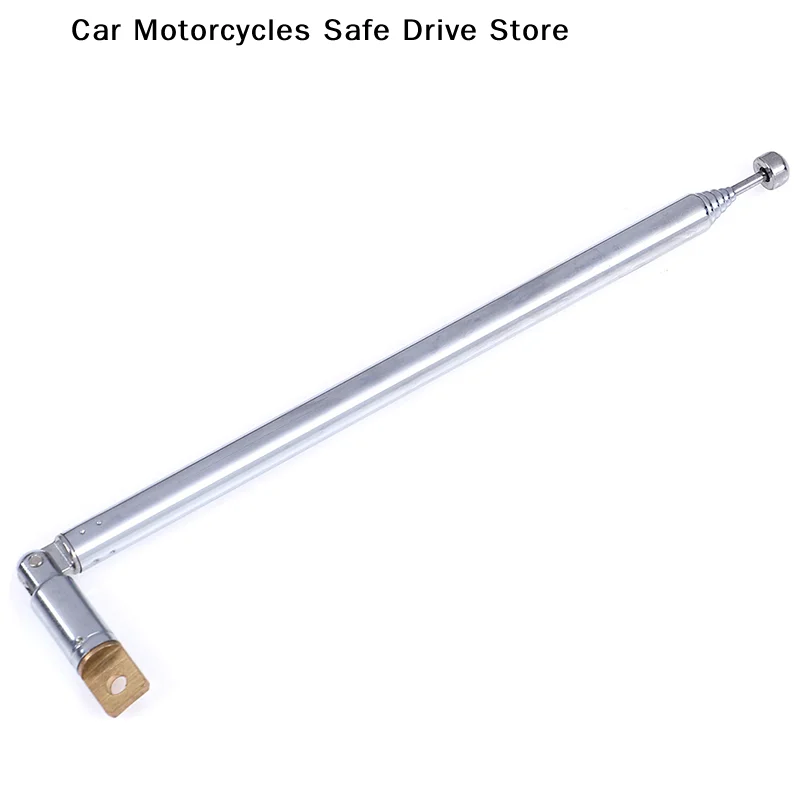 【CM】1Pc 7 Sections Car Radio Cassette Recorder Telescopic TV Antenna Radio For Car Aerial Dab Radio Receiver Total 76.5cm