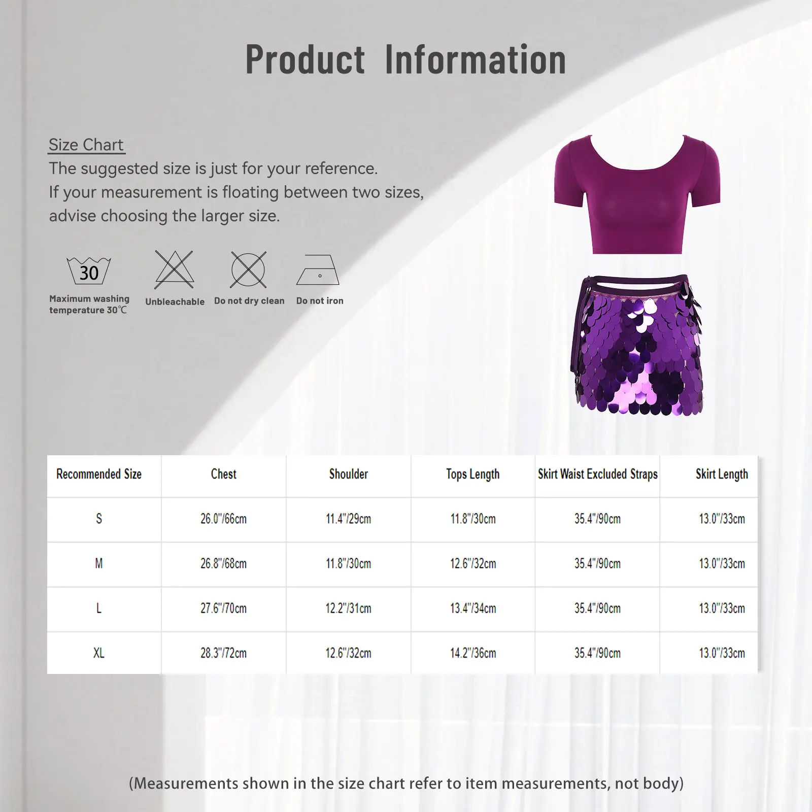 Costume da danza del ventre da donna, girocollo, manica corta, camicia corta e sciarpa allacciata con paillettes lucide per club di classe sul palco