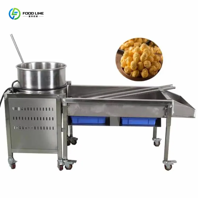 Customized Professional Small Popcorn Machine Integrated Popcorn Caramelization Equipment