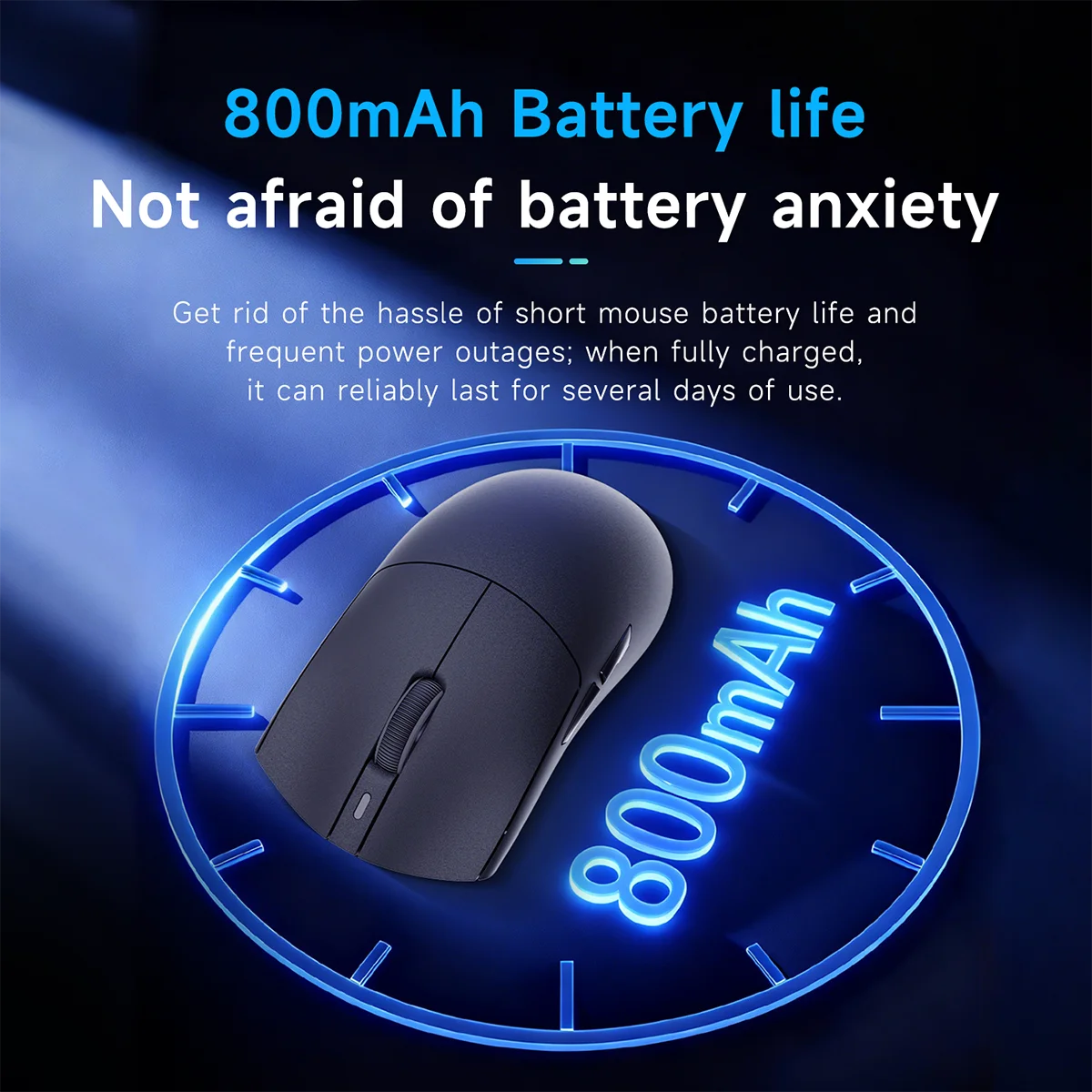 AJAZZ AJ139 V3 MC Wireless Gaming Mouse PAW3311,24000DPI,800mAh
